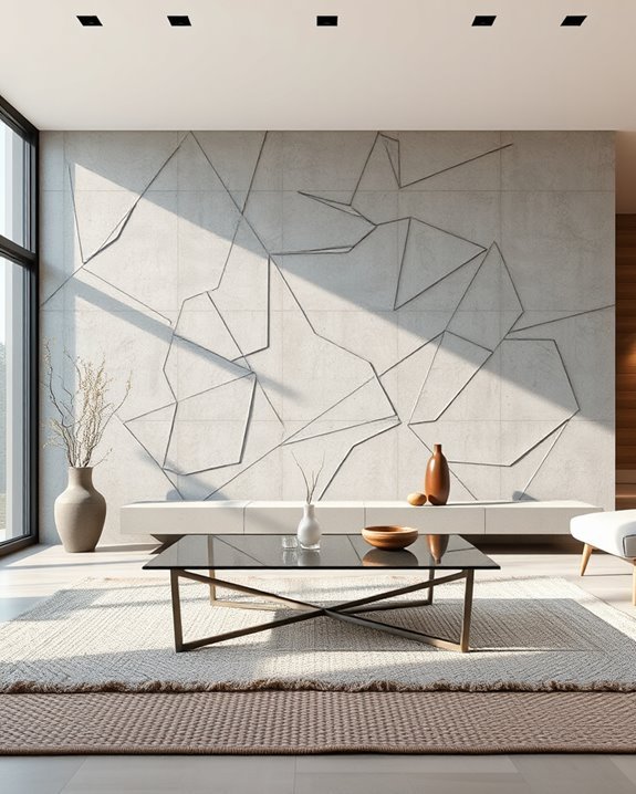 textured concrete wall panels