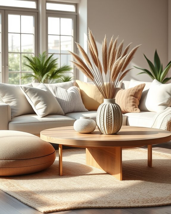 textured fabrics enhance decor
