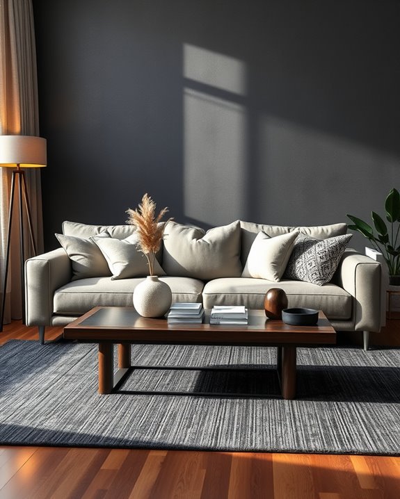 textured fabrics enhance living space
