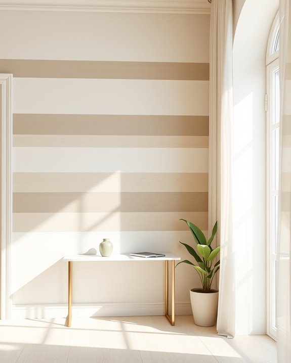 textured gradient wall stripes