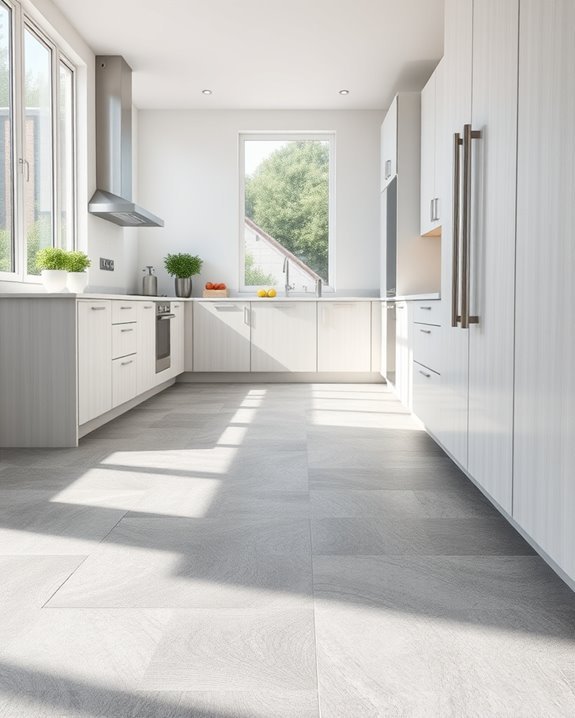 textured grey porcelain tiles