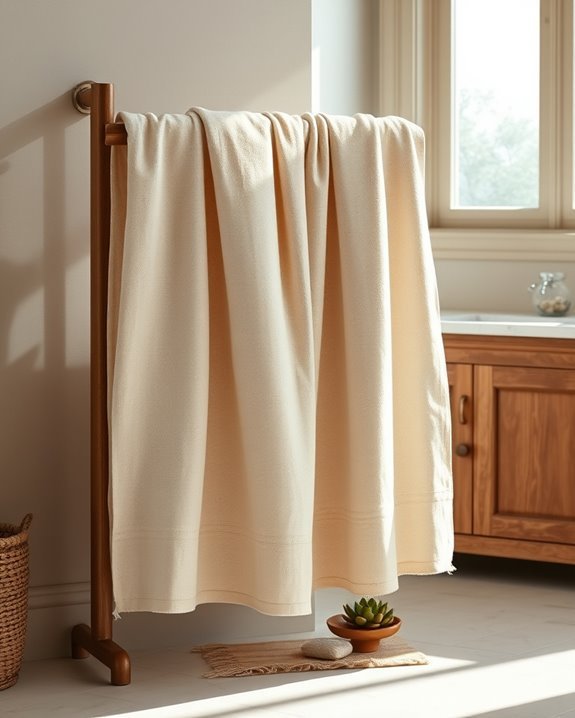 textured linen towel elegance