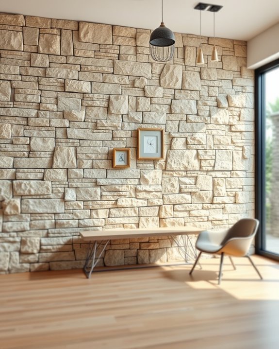 textured stone wall benefits