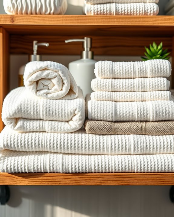 textured towels elevate decor