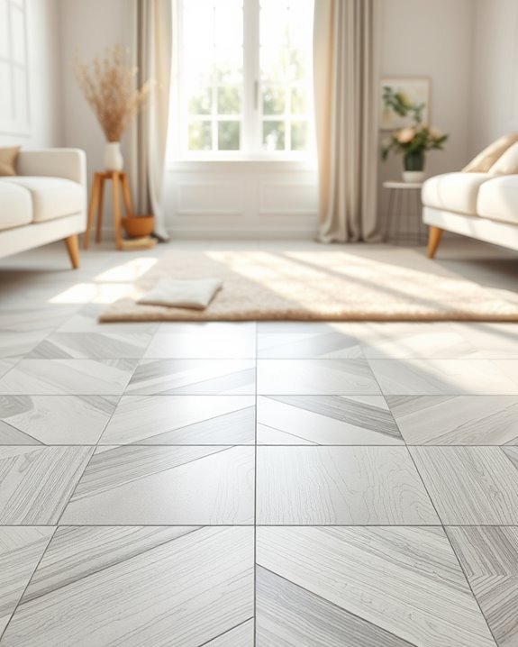 textured vinyl tile benefits