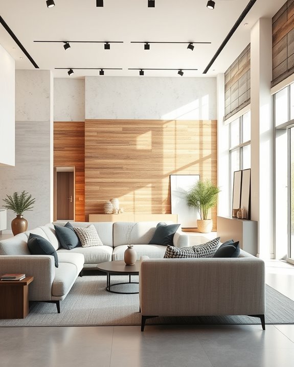 textured wall treatments enhance aesthetics
