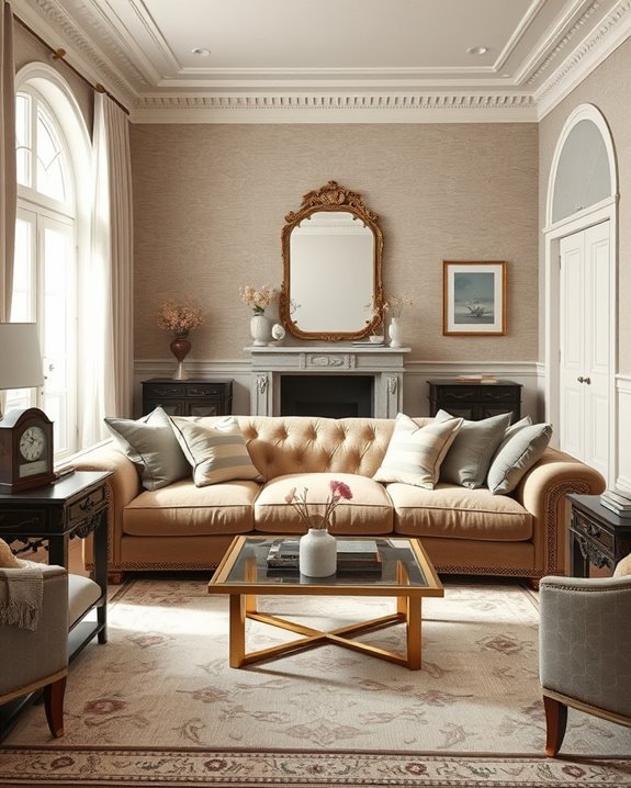 textured wall treatments enhance aesthetics