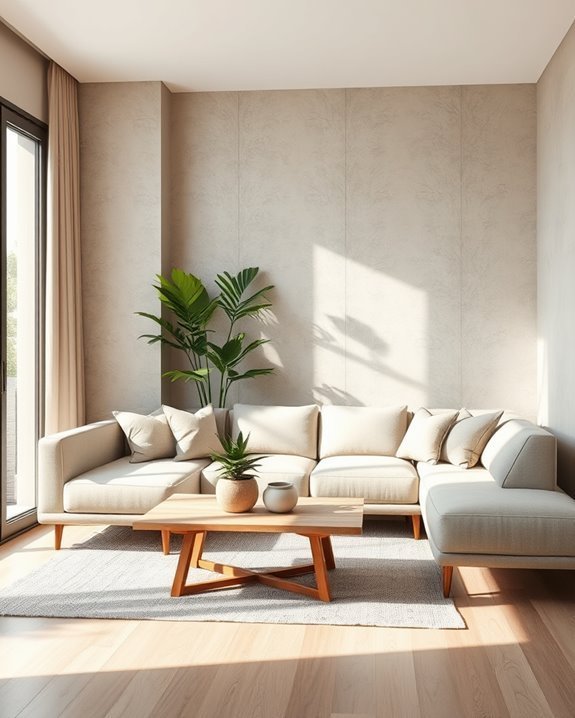textured wallpaper enhances aesthetics