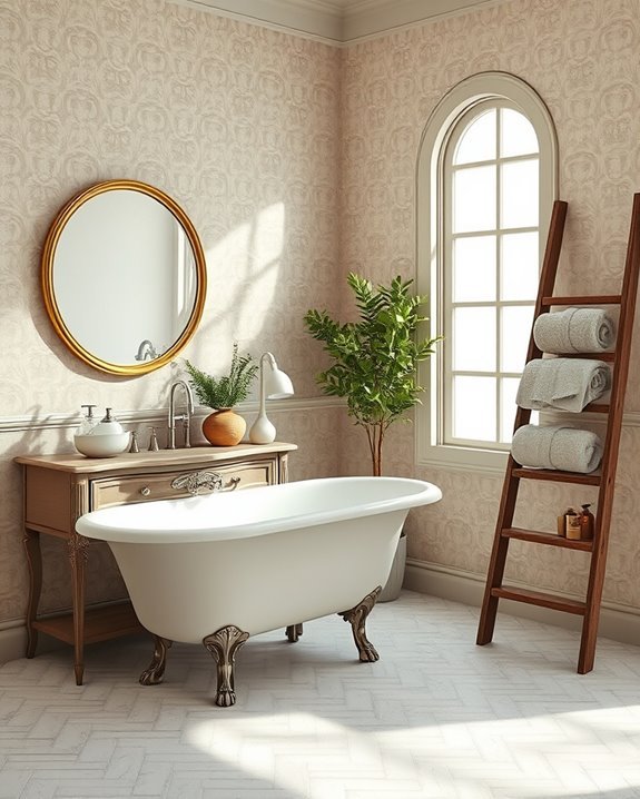 textured wallpaper enhances sophistication