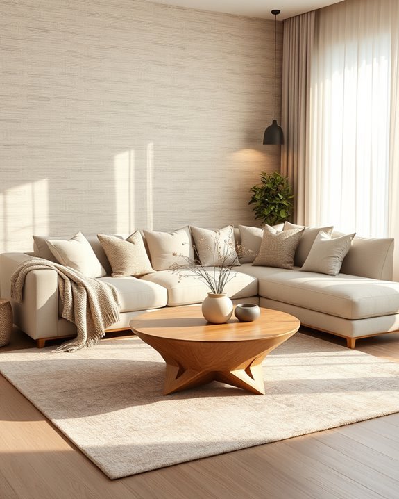 textured walls enhance atmosphere