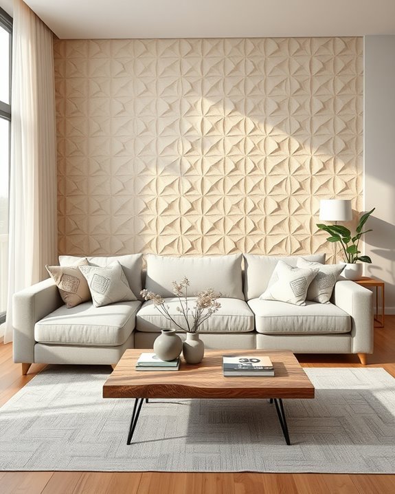 textured walls enhance character