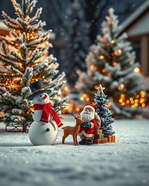 themed holiday display enhancements