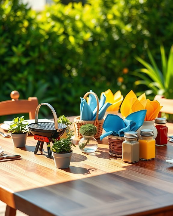 themed napkin holder ideas