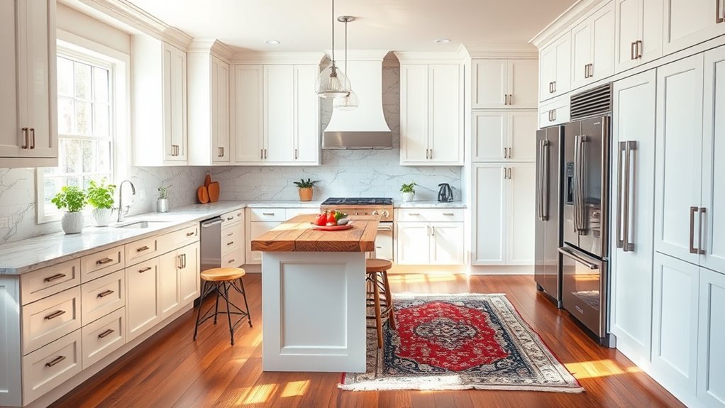timeless american kitchen designs