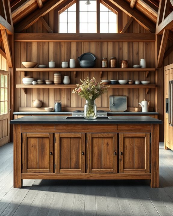 timeless antique kitchen islands