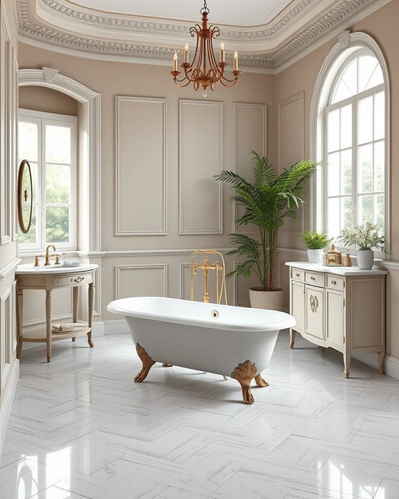 timeless bathroom design appeal