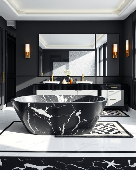 timeless black and white elegance