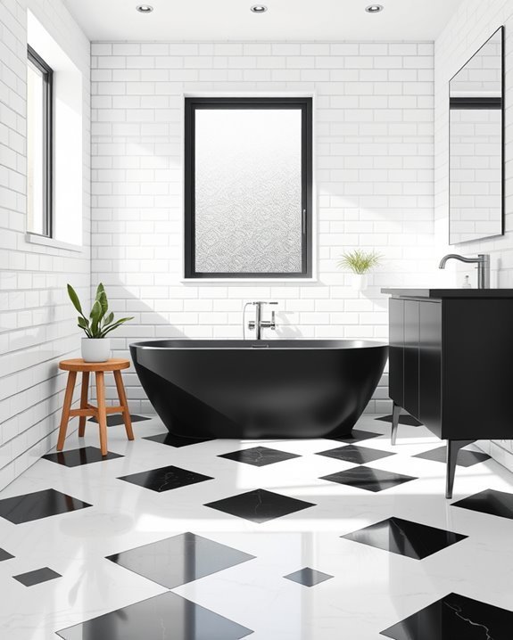 timeless black and white elegance