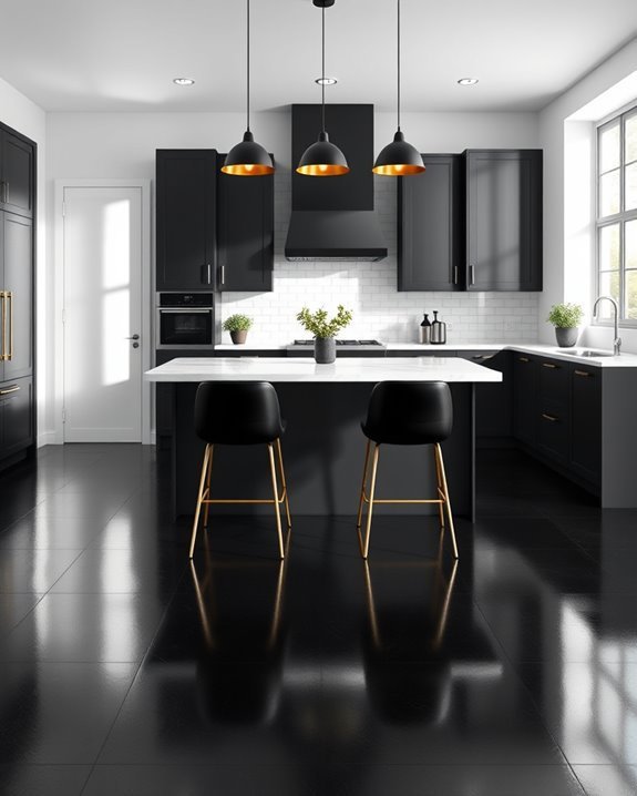 timeless black and white elegance