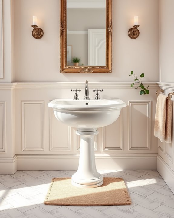 timeless elegance in bathrooms