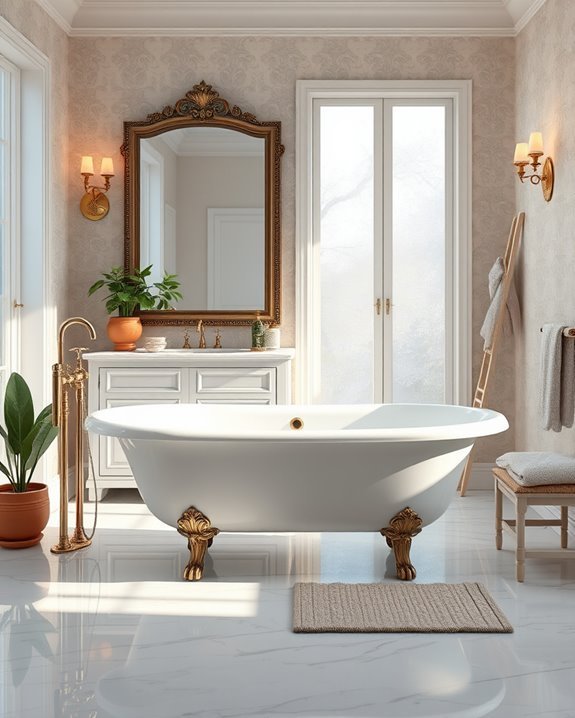timeless elegance in bathrooms