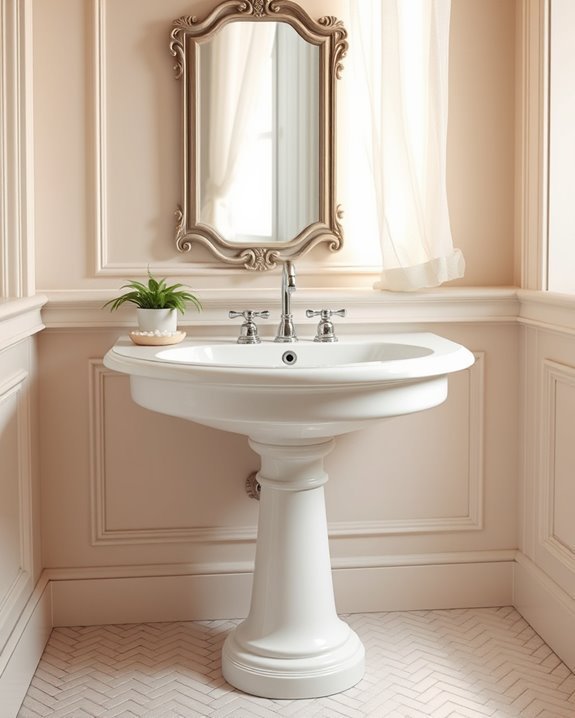 timeless elegance in bathrooms