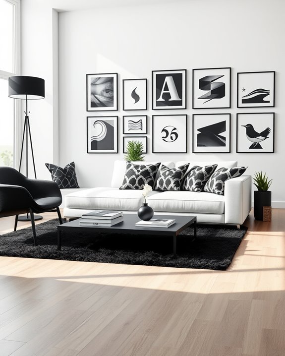timeless elegance through contrast