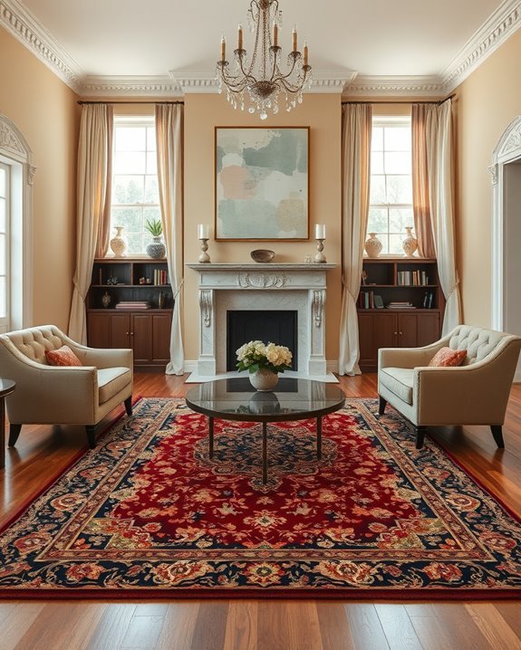 timeless elegance through rugs