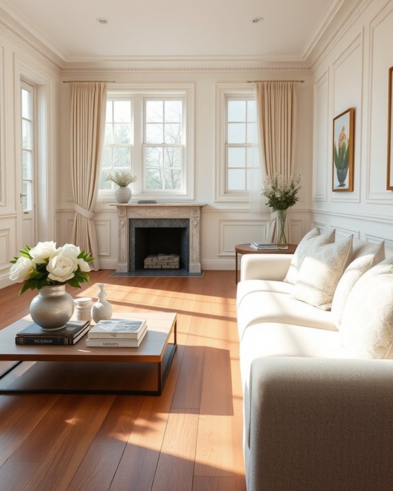 timeless elegance through wainscoting