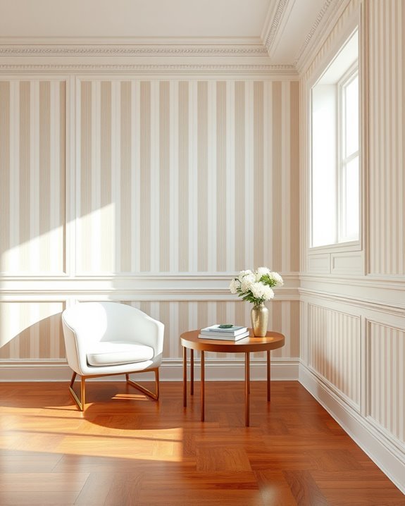 timeless elegance with stripes