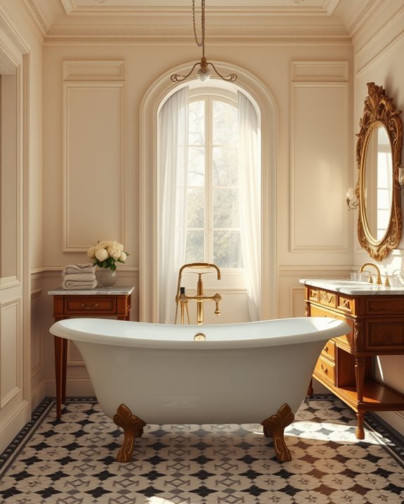 timeless heritage bathroom design