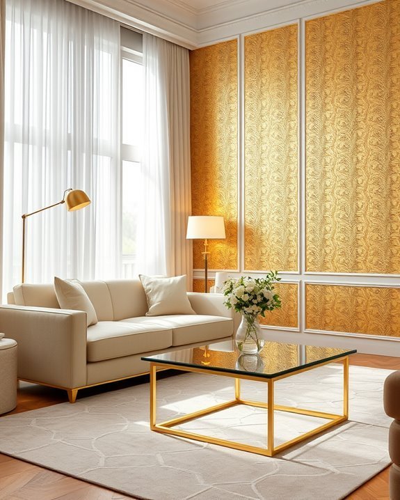 timeless sophistication with gold