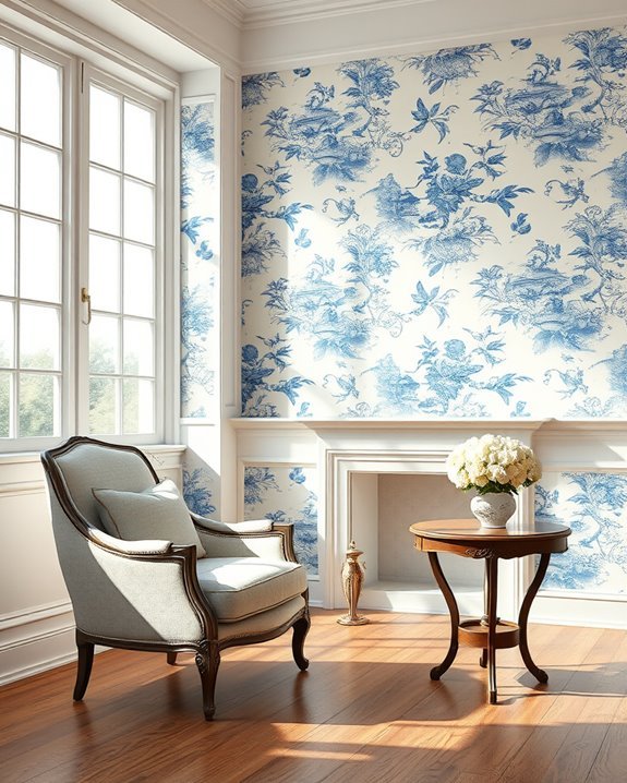 timeless vintage blue elegance