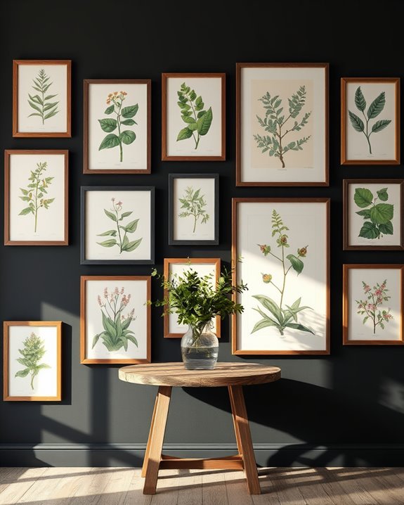timeless vintage botanical art