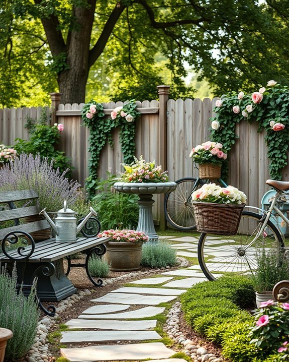 timeless vintage garden charm