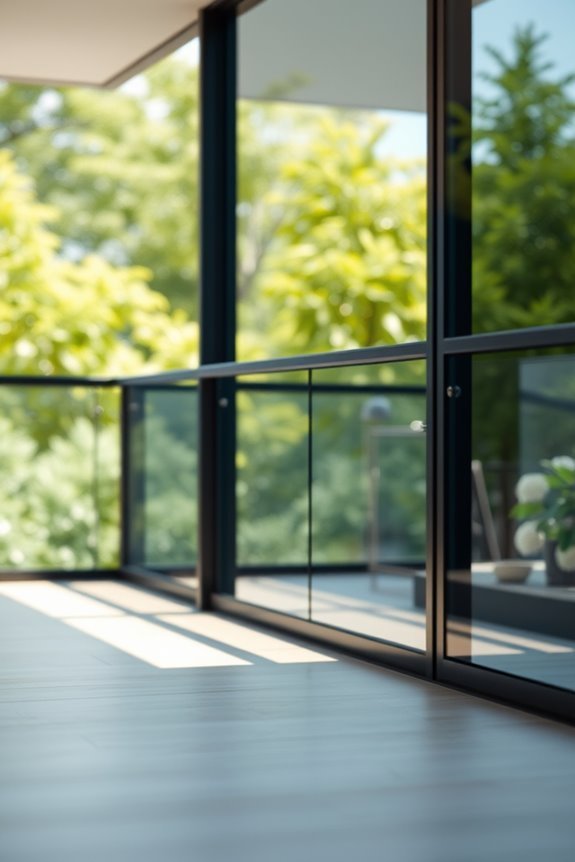 tinted glass for balconies