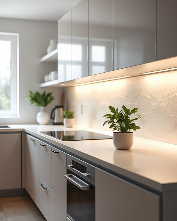 touch sensitive kitchen lighting solution
