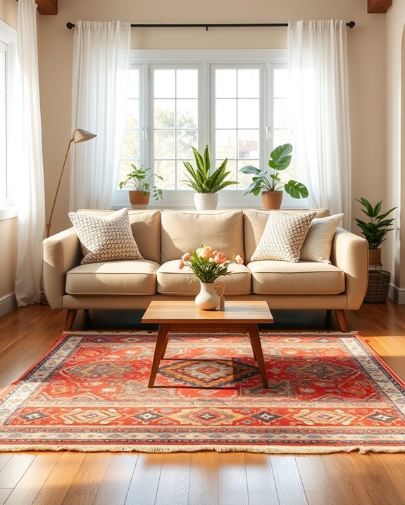 traditional kilim rug warmth
