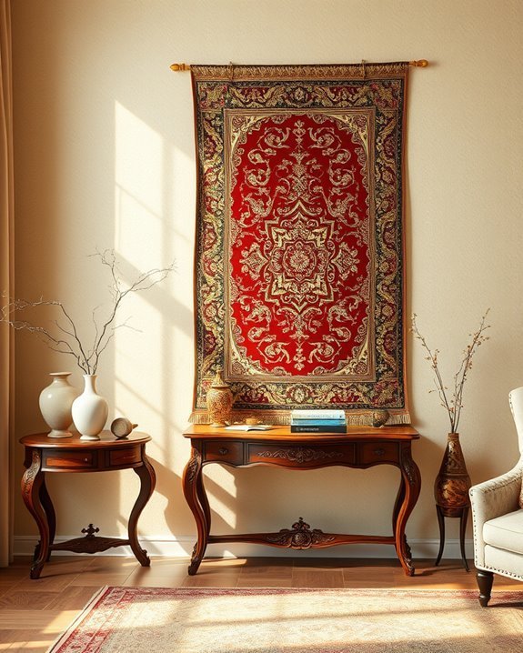 traditional tapestry wall decor