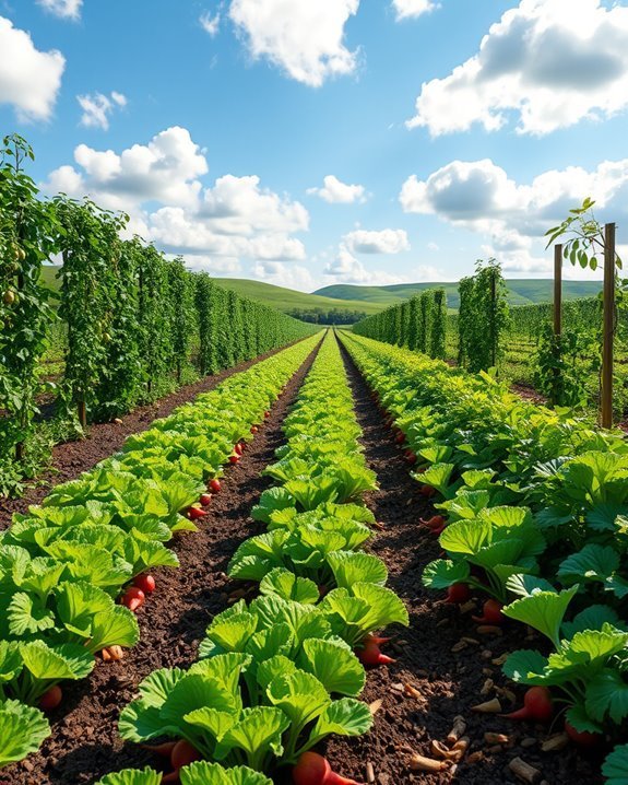traditional vegetable gardening method
