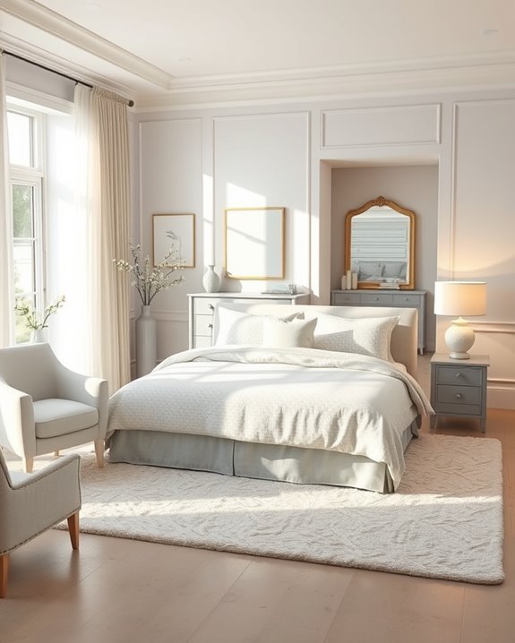 tranquil bedroom color schemes