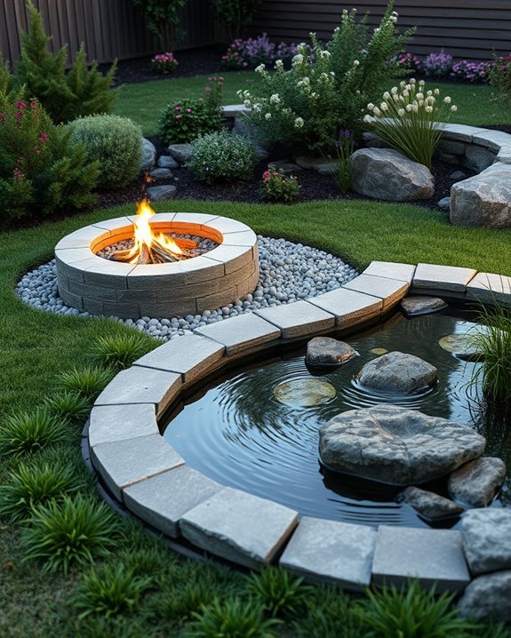 tranquil fire and water