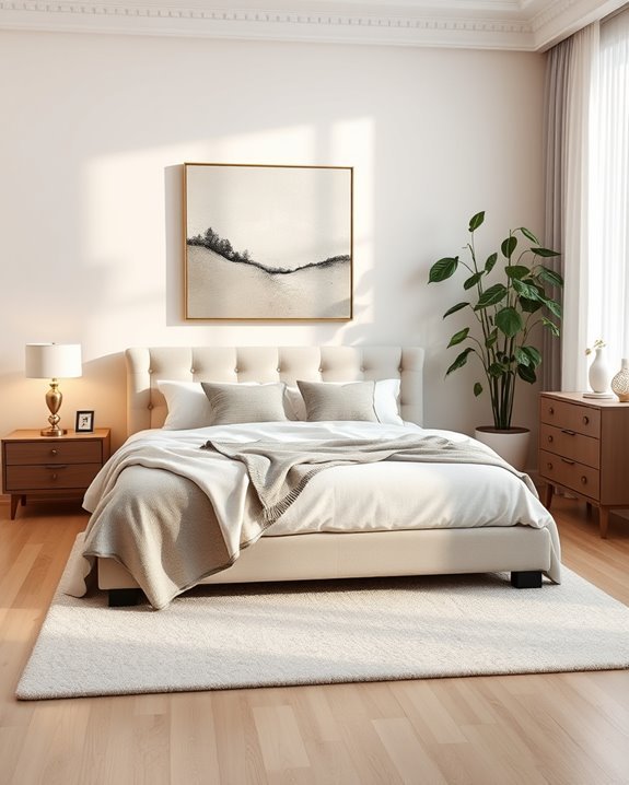 tranquil indoor plant arrangements