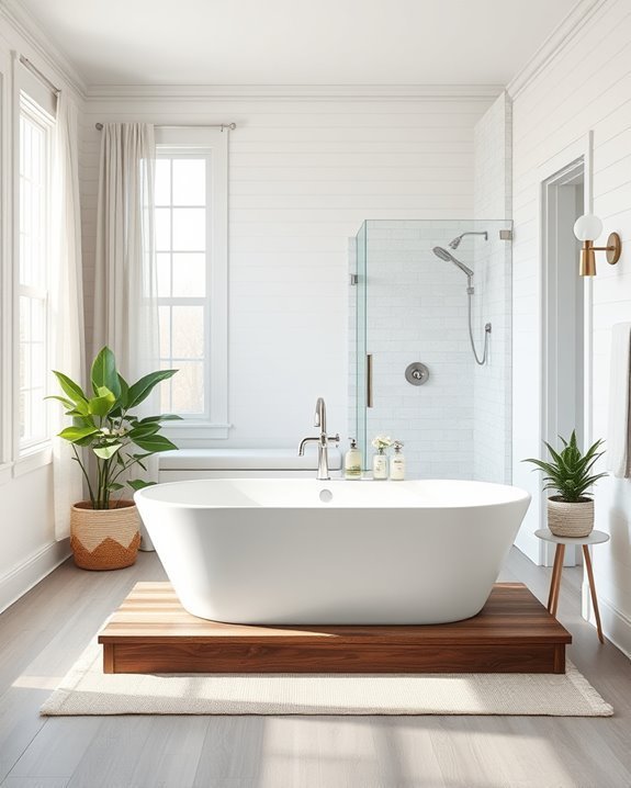 tranquil spa like retreat