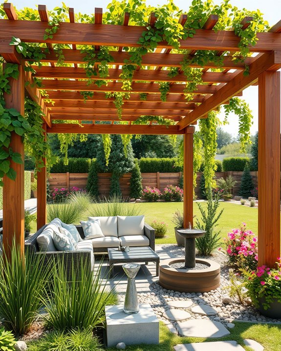 transform backyard with shade