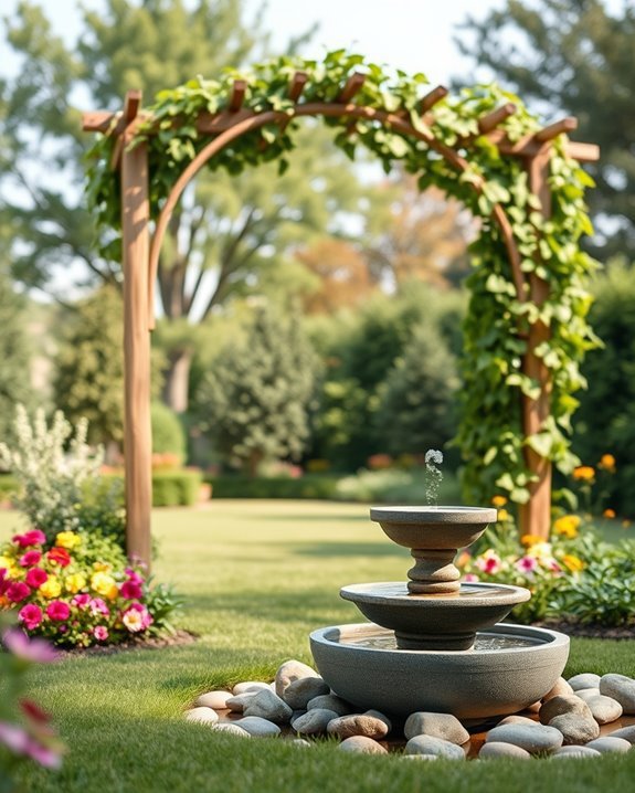 transform backyard with trellis