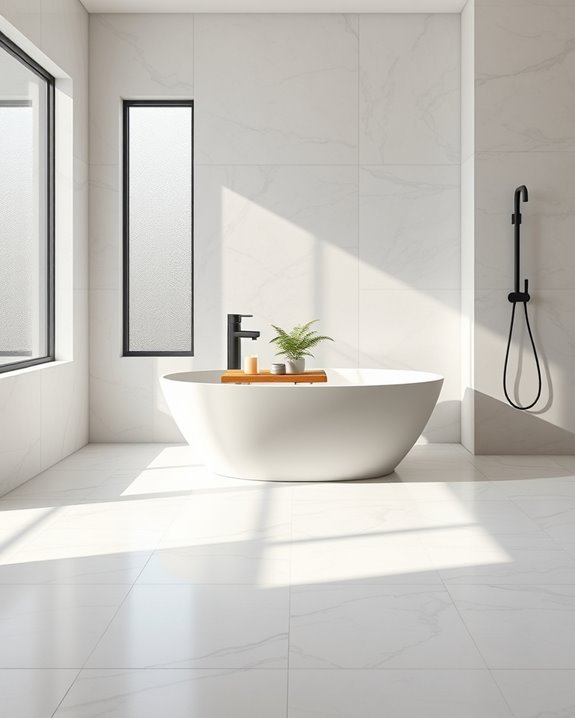 transform bathroom with tiles