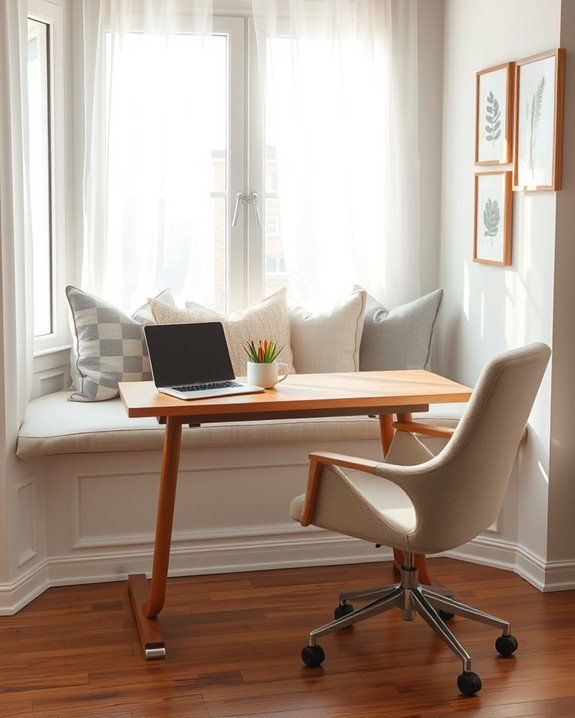 transform bay window workspace