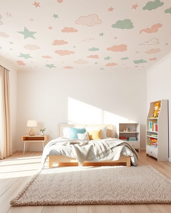 transform child s ceiling creatively