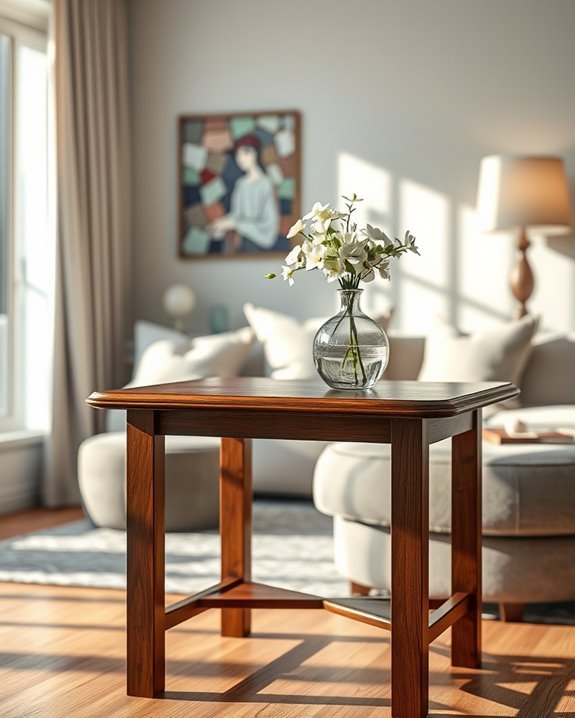 transform furniture with stained glass
